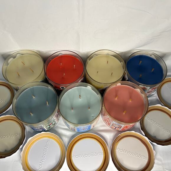 Bath & Body Works 3 Wick Full Winter Collection (7) Rare Brand New 14.5oz - Picture 3 of 10